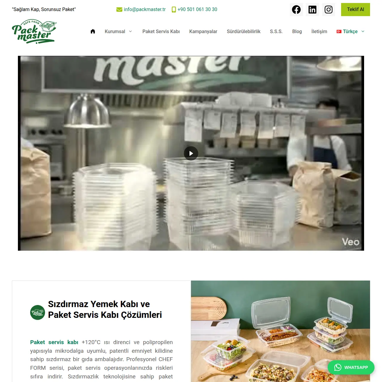 Packmaster.tr Web Sitesi / SEO Çalışmaları / Google ADS Reklamları